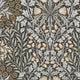 Oak & Willow Charcoal William Morris at Home AW26 Wallpaper by William Morris at Home