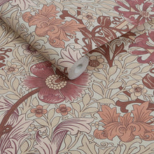 147066 Compton Sienna William Morris at Home AW26 Wallpaper by William Morris at Home
