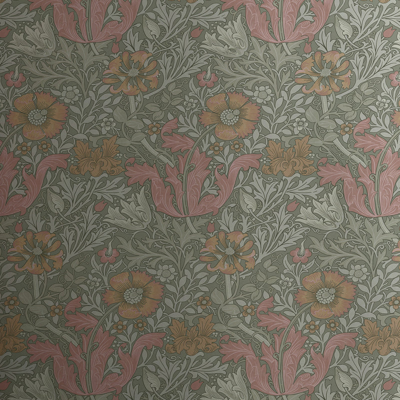 147067 Compton Sage William Morris at Home AW26 Wallpaper by William Morris at Home