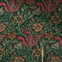 147068 Compton Privet Green William Morris at Home AW26 Wallpaper by William Morris at Home