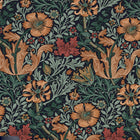 147069 Compton Ink Blue William Morris at Home AW26 Wallpaper by William Morris at Home