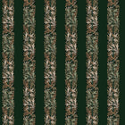 147073 Love Is Enough Stripe Privet Green William Morris at Home AW26 Wallpaper by William Morris at Home