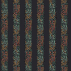 147074 Love Is Enough Stripe Ink Blue William Morris at Home AW26 Wallpaper by William Morris at Home