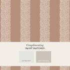 147076 Willow Stripe Rose William Morris at Home AW26 Wallpaper by William Morris at Home