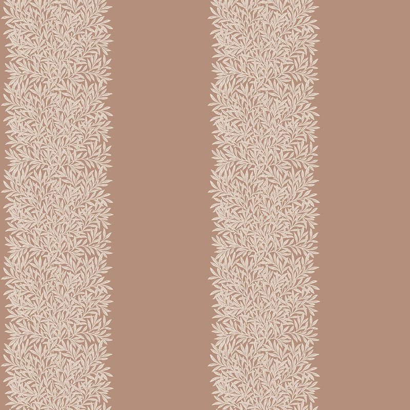 147076 Willow Stripe Rose William Morris at Home AW26 Wallpaper by William Morris at Home