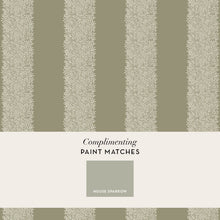 147077 Willow Stripe Sage William Morris at Home AW26 Wallpaper by William Morris at Home