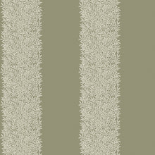 147077 Willow Stripe Sage William Morris at Home AW26 Wallpaper by William Morris at Home