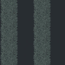 147079 Willow Stripe Ink Blue William Morris at Home AW26 Wallpaper by William Morris at Home