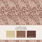 147085 Willow Bough Willow Bough Terracotta William Morris at Home AW26 Wallpaper by William Morris at Home