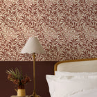 147085 Willow Bough Willow Bough Terracotta William Morris at Home AW26 Wallpaper by William Morris at Home