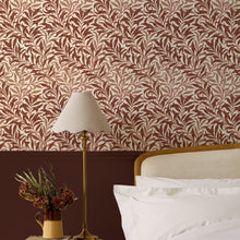 147085 Willow Bough Willow Bough Terracotta William Morris at Home AW26 Wallpaper by William Morris at Home
