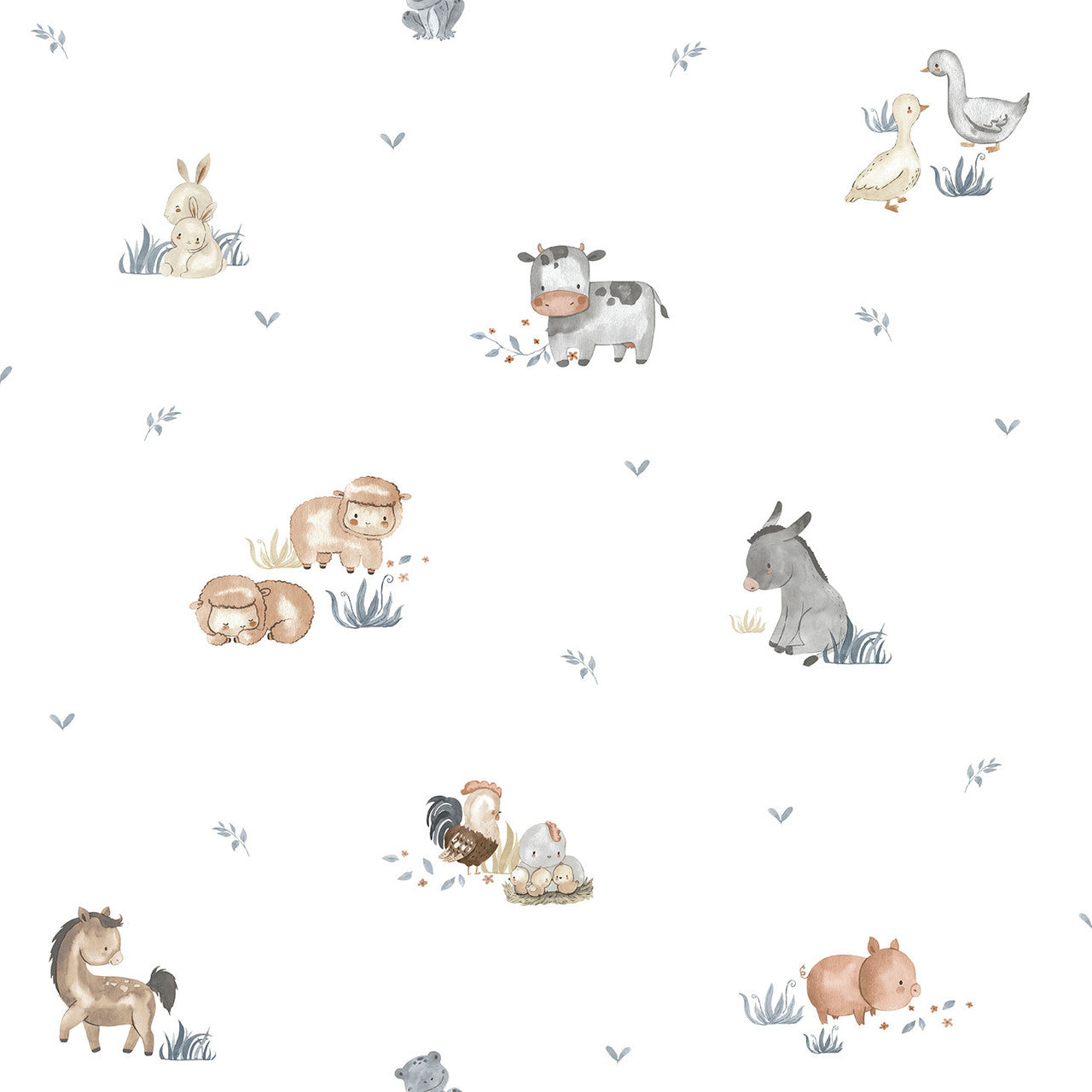 14830 Farm Animals Little Explorers 2 Wallpaper By Galerie