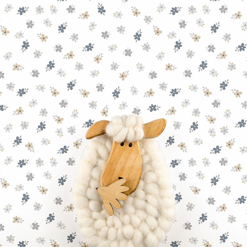 14842 Five Leaf Flower Little Explorers 2 Wallpaper By Galerie