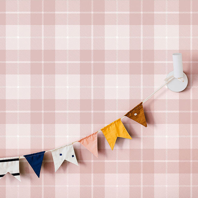 14874 Twilled Tartan Little Explorers 2 Wallpaper By Galerie