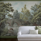 149072FXST Elmbridge Dark Hedgerow Laura Ashley AW26 Mural by Laura Ashley