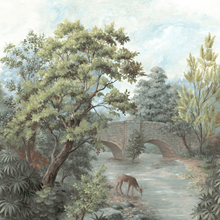 149072FXST Elmbridge Dark Hedgerow Laura Ashley AW26 Mural by Laura Ashley