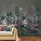149082FXST Alderwick Vintage Teal Laura Ashley AW26 Mural by Laura Ashley