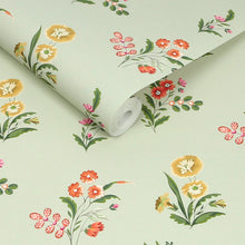 149120 Flutter Bunches Sage Cath Kidston AW26 Wallpaper by Cath Kidston