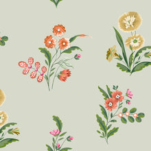 149120 Flutter Bunches Sage Cath Kidston AW26 Wallpaper by Cath Kidston