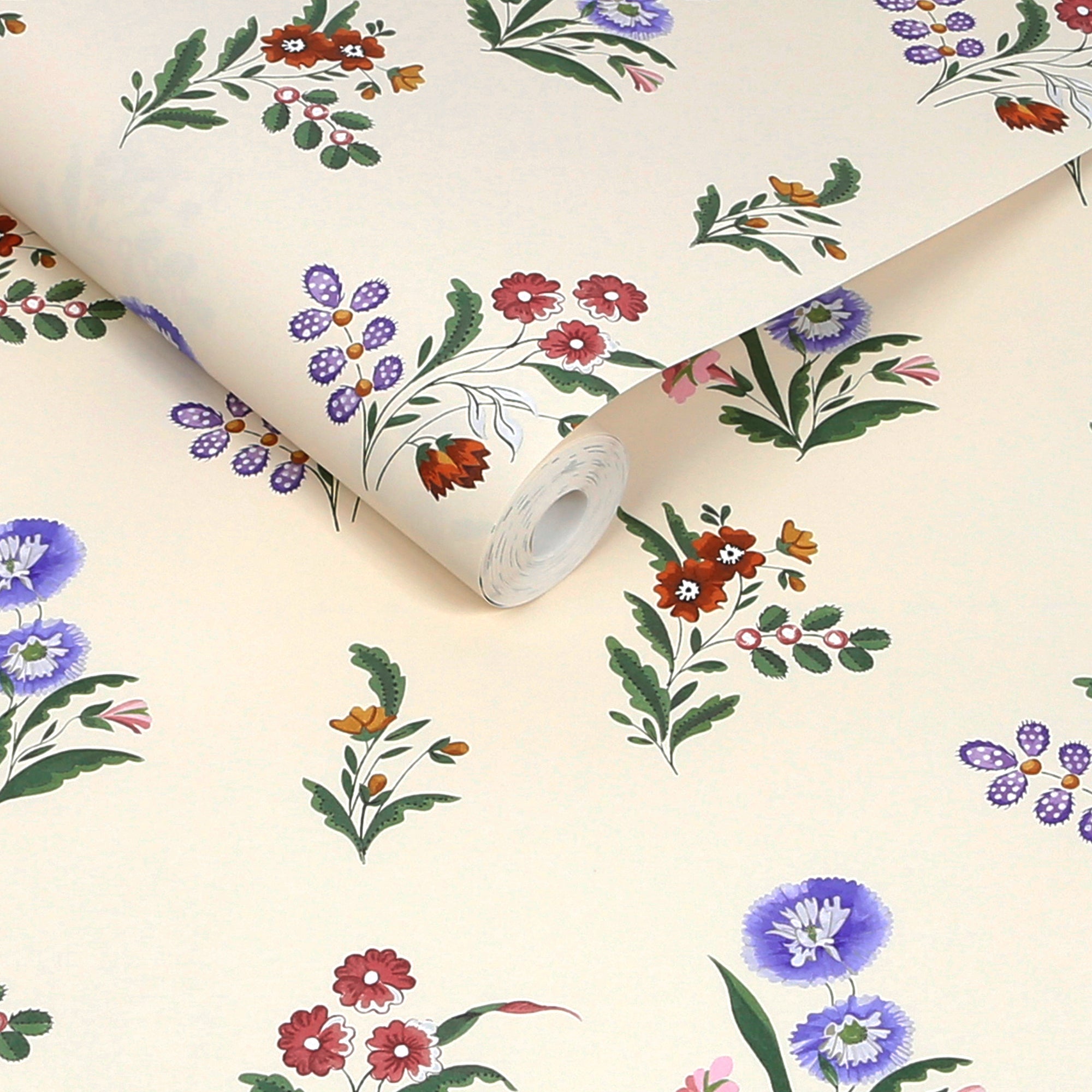 149121 Flutter Bunches Multi Cath Kidston AW26 Wallpaper by Cath Kidston