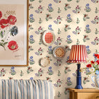149121 Flutter Bunches Multi Cath Kidston AW26 Wallpaper by Cath Kidston