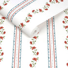 149122 Treasure Floral Red & Blue Cath Kidston AW26 Wallpaper by Cath Kidston