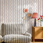 149122 Treasure Floral Red & Blue Cath Kidston AW26 Wallpaper by Cath Kidston