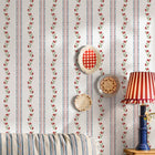 149122 Treasure Floral Red & Blue Cath Kidston AW26 Wallpaper by Cath Kidston