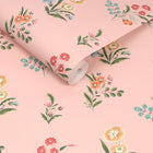 149123 Flutter Bunches Pink Cath Kidston AW26 Wallpaper by Cath Kidston