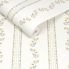 149124 Treasure Floral Lemon and Sage Cath Kidston AW26 Wallpaper by Cath Kidston