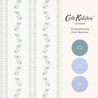 149125 Treasure Floral Powder Blue Cath Kidston AW26 Wallpaper by Cath Kidston