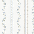 149125 Treasure Floral Powder Blue Cath Kidston AW26 Wallpaper by Cath Kidston