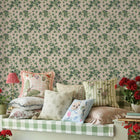 149128 Ivy Sky Green Cath Kidston AW26 Wallpaper by Cath Kidston