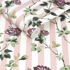 149130 Climbing Rose Pink and Mauve Cath Kidston AW26 Wallpaper by Cath Kidston