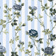 Climbing Rose Blue Cath Kidston AW26 Wallpaper by Cath Kidston