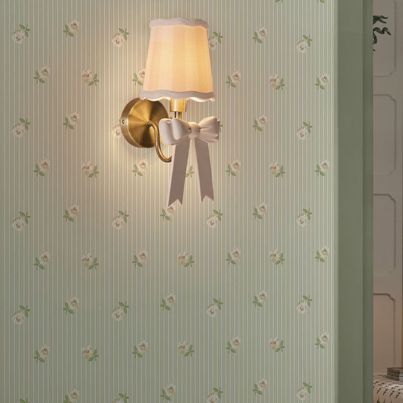 149132 Rose Spaced Stripe Sage Cath Kidston AW26 Wallpaper by Cath Kidston