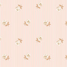 149133 Rose Spaced Stripe Pink Cath Kidston AW26 Wallpaper by Cath Kidston