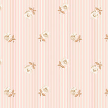 149133 Rose Spaced Stripe Pink Cath Kidston AW26 Wallpaper by Cath Kidston
