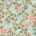 149135 Butterfly Dance Sage Cath Kidston AW26 Wallpaper by Cath Kidston