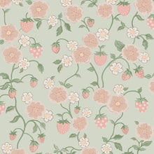 149138 Strawberry Sage Cath Kidston AW26 Wallpaper by Cath Kidston