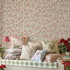 149139 Strawberry Pink Cath Kidston AW26 Wallpaper by Cath Kidston
