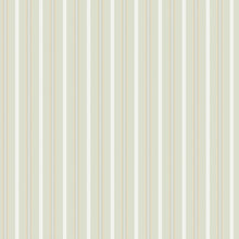 149140 Stitched Stripe Sage Cath Kidston AW26 Wallpaper by Cath Kidston