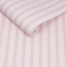 149141 Stitched Stripe Pink Cath Kidston AW26 Wallpaper by Cath Kidston