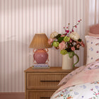 149141 Stitched Stripe Pink Cath Kidston AW26 Wallpaper by Cath Kidston