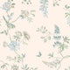 Birds and Roses Blue Cath Kidston AW26 Wallpaper by Cath Kidston