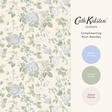 149146 Garden Rose Blue Cath Kidston AW26 Wallpaper by Cath Kidston