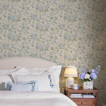 149146 Garden Rose Blue Cath Kidston AW26 Wallpaper by Cath Kidston