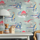 149149 Dinosaurs Duckegg Cath Kidston AW26 Wallpaper by Cath Kidston
