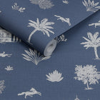 149522 Country House Icons Blue Joules AW26 Wallpaper by Joules