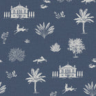 149522 Country House Icons Blue Joules AW26 Wallpaper by Joules